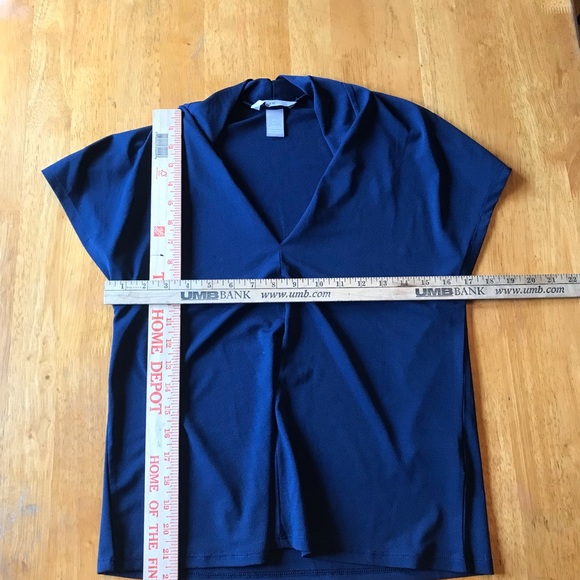 Navy Blue Blouse - Picture 3 of 8